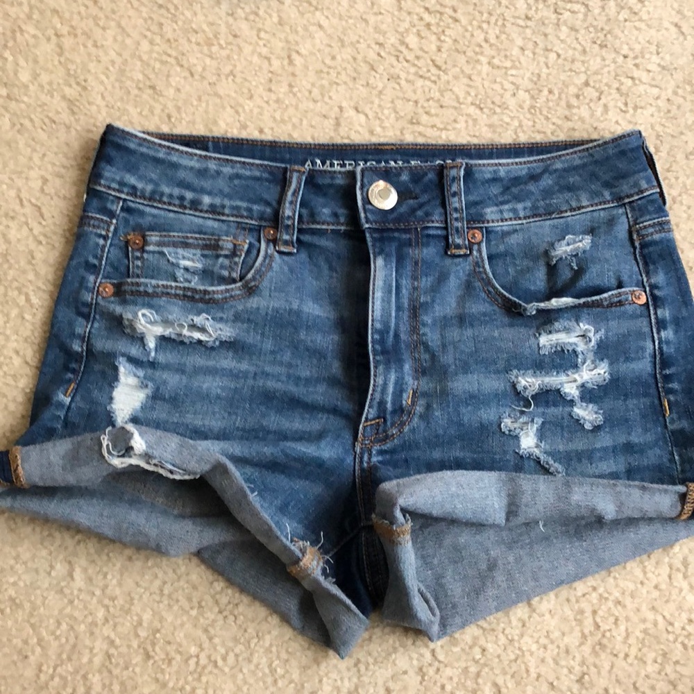 American Eagle High Rise Shortie size 6